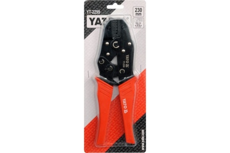 Инструмент для зачистки и обжима проводов YATO 0,5-4мм YT-2299