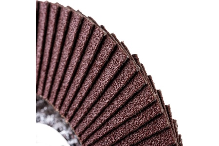 Диск наждачный лепестковый для УШМ (125х22,2 мм; Р120) FIT IT 39556 Диск наждачный лепестковый для УШМ (125х22,2 мм; Р120) FIT IT 39556