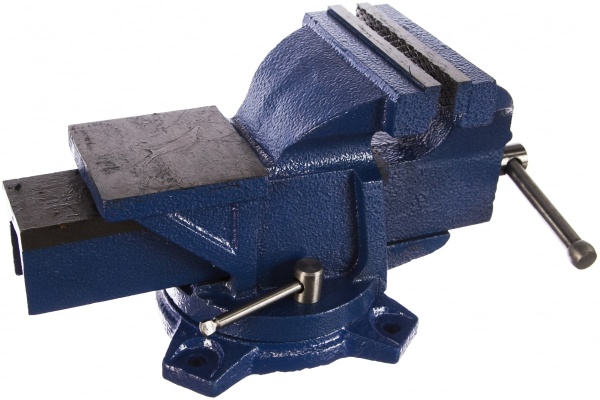 Поворотные слесарные тиски Энкор 125 мм 20085