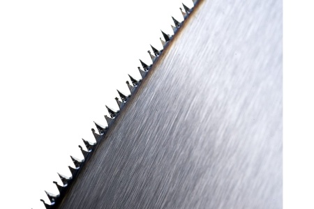 Ножовка по ламинату ЕРМАК 360мм, закаленный зуб, двухстор заточка,(чистый пропил,16 зубьев на дюйм) 663-039