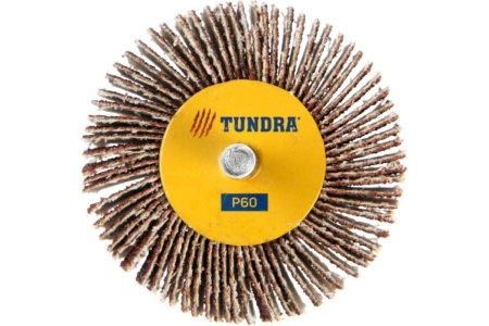 Круг лепестковый радиальный (60х20х6 мм; Р60) ТУНДРА 1875463