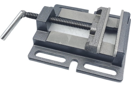 Станочные тиски TORNERI для сверлильных станков неповоротные L губок 125 мм, серия Q19A125 045778