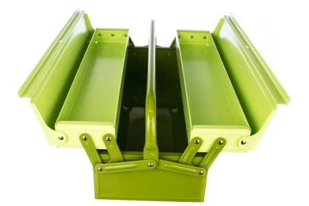 Ящик для инструмента металлический 3-х секционный длина 535 мм Дело Техники 983553