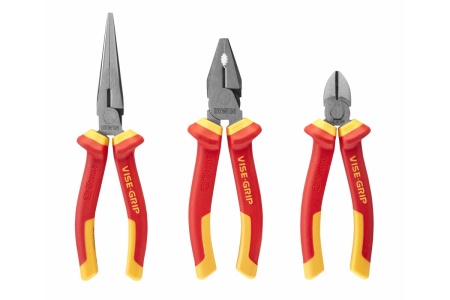 Набор изолированных плоскогубцев и кусачек 3 предмета Irwin 10505519