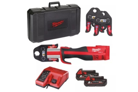 Аккумуляторный пресс-инструмент Li-Ion2Ач M18 BLHPT-202C U-SET Milwaukee 4933451136