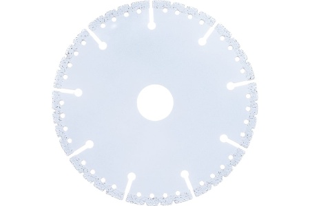 Диск алмазный отрезной Мультирез PRO (125х22.2 мм; сухой/мокрый рез) MATRIX 73199