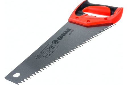 Ножовка по дереву ЕРМАК 350мм, зуб 8мм. 663-847