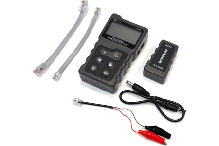 Тестер кабеля 5Bites UTP, STP, TEL, POE, TDR, LCD, FLASH LY-CT009