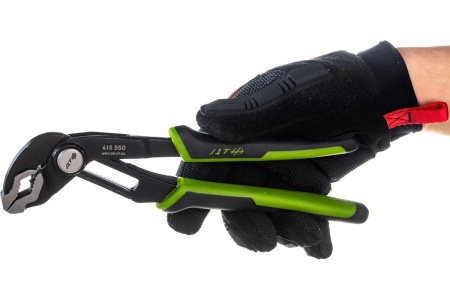 Переставные клещи Дело Техники с кнопочным фиксатором 250 мм 415550