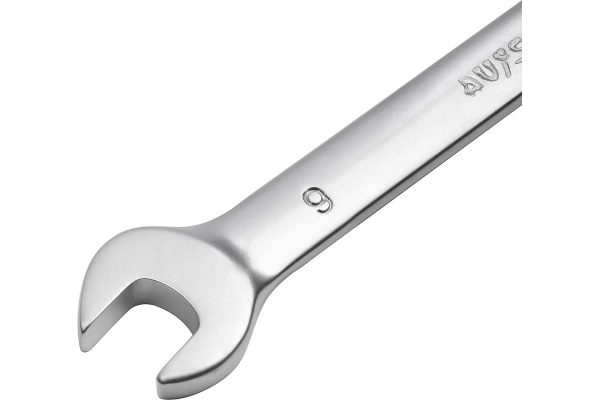 Комбинированный ключ трещоточный с шарниром 9мм AV Steel  AV-315209