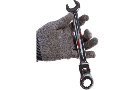 Ключ Forsage комбинированный трещоточный с шарниром 18мм 9909