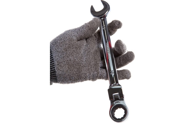 Ключ Forsage комбинированный трещоточный с шарниром 18мм 9909