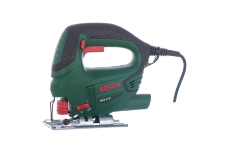 Лобзик Bosch PST 670 + 4 пильных полотна 0.603.3A0.722