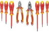 Набор диэлекрических отверток Felo Ergonic с диэлектрическими пасатижами и бокорезами в упаковке, 8 шт 41398517