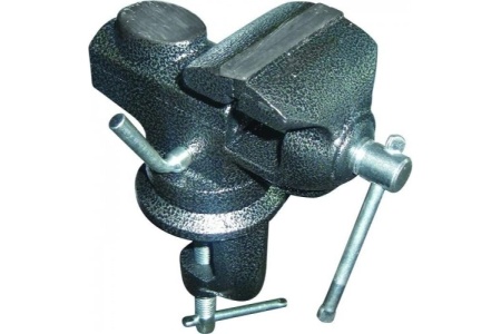 Настольные поворотные тиски с наковальней 65 мм Biber ПРОФИ 85887 тов-125013