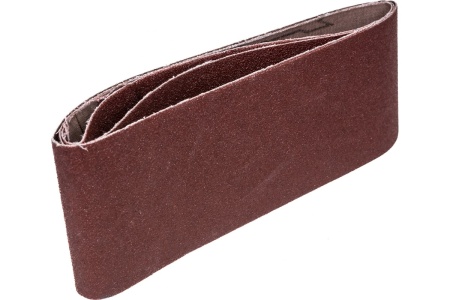 Лента шлифовальная "МАСТЕР" 3 шт. (75х457 мм; P100) для ЛШМ Зубр 35541-100