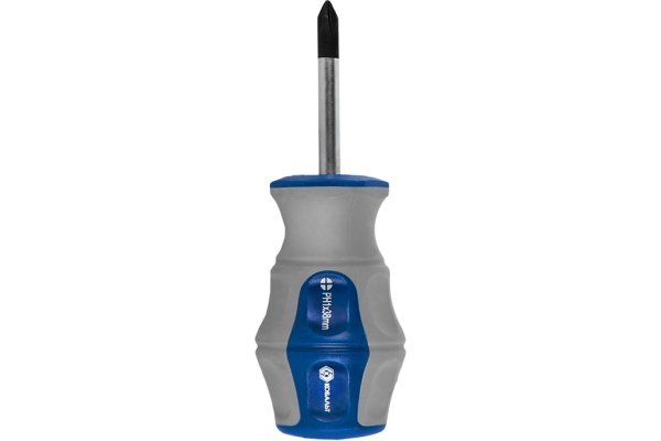 Отвёртка Ultra Grip PH-1 х 38 мм CR-V КОБАЛЬТ 646-386 Отвёртка Ultra Grip PH-1 х 38 мм CR-V КОБАЛЬТ 646-386