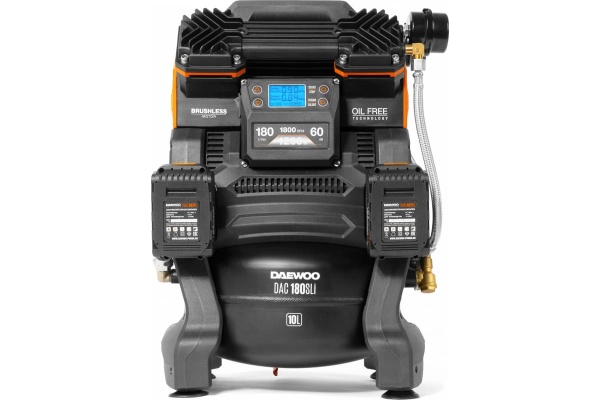 Поршневой аккумуляторный компрессор DAEWOO 42в/220в DAC 180S Li