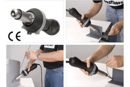 Сварочный фен STANIX 1600 комплект для сварки внахлест №1 STANIX1600СВ1