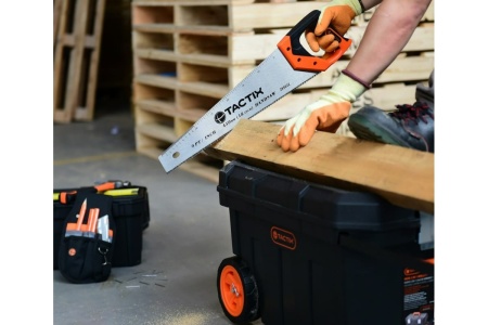 Ножовка по дереву TACTIX 450 мм, зуб 8/9 265022