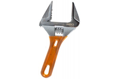 Разводной ключ короткий 118 мм, рабочий диапазон 0-28 мм NEO Tools 03-019