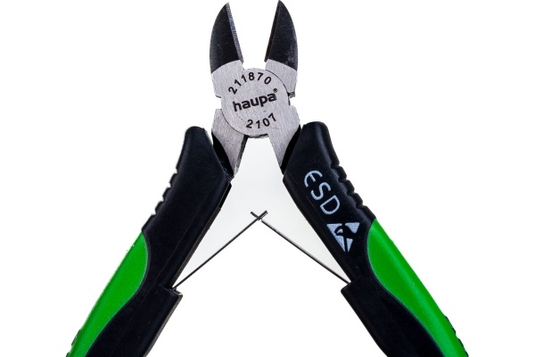 Боковые кусачки для электроники 115мм HAUPA 211870