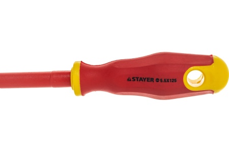 Набор диэлектрических отверток STAYER Profi-Electro SL:3.0x75 мм/4.0x100 мм/5.5x125 мм/PH:№1x80 мм/2x100 мм/100-250 В тестер 6 шт. 25145-H6_z01