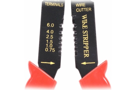 Клещи для снятия изоляции и обжима проводов Техник 10875