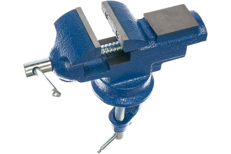 Слесарные поворотные тиски с наковальней, 60 мм Энкор 20009