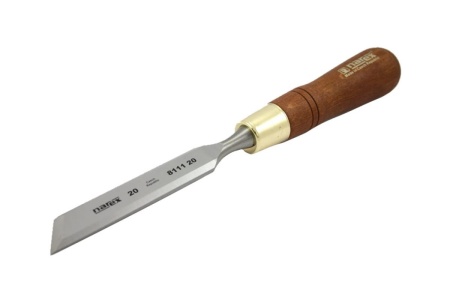 Косая правая стамеска с ручкой NAREX WOOD LINE PLUS 20 мм 811120