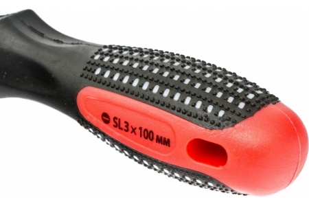 Отвертка SL3,0х100 мм MATRIX Fusion Anti slip 11408