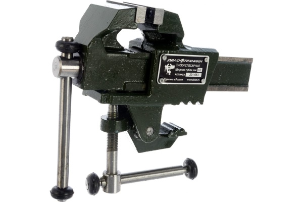 Тиски с винтовым креплением Дело Техники ТССН-63-С 391563