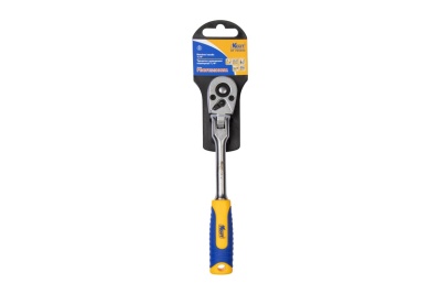 Трещоточная рукоятка KRAFT шарнирная, 1/4 Dr, 72 зуба KT 705033