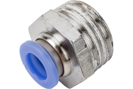 Фитинг для пластиковых трубок (8 мм; 1/2М) ROCKFORCE RF-SPC08-04