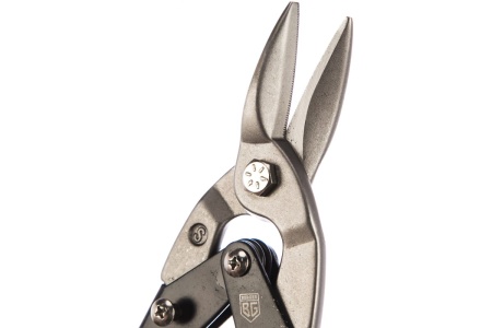 Усиленные ручные рычажные ножницы по металлу Berger BG прямой рез 250 мм BG1233