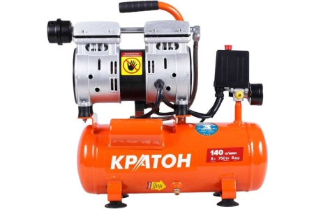 Безмасляный компрессор с прямой передачей Кратон AC-140-8-OFS 3 01 01 051