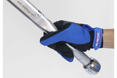 Антивибрационные перчатки с силиконом KING TONY р. XXL 9TH43-XXL