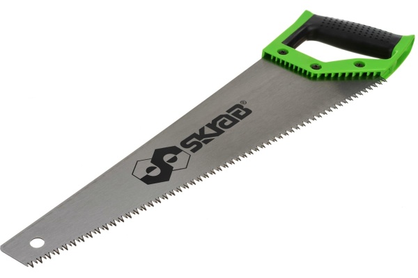 Ножовка по дереву SKRAB 400 мм каленый зуб GREEN SK5 20525