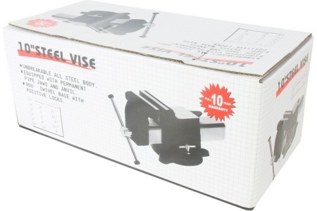 Слесарные поворотные тиски с захватом 10 дюймов JTC 3125