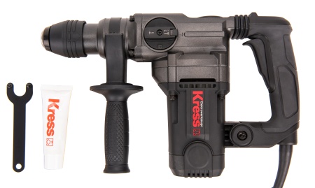 Перфоратор KRESS KU330,  1100 Вт, 5Дж, 26мм, SDS+, кейс Перфоратор KRESS KU330,  1100 Вт, 5Дж, 26мм, SDS+, кейс