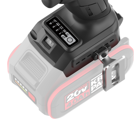 Винтоверт аккумуляторный бесщеточный ударный KRESS KUB61.9, 20В, 230 Нм, без АКБ и ЗУ, коробка