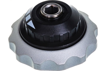 Трещотка вороток 1/4", бесшаговая, дисковый механизм, для вставок бит KING TONY 2745