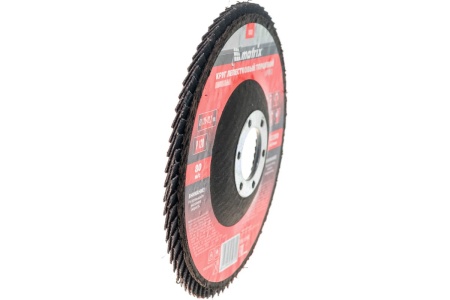 Круг лепестковый торцевой (125x22 мм; P120) MATRIX 74048