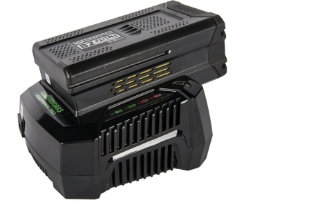 Бесщеточная аккумуляторная цепная пила Greenworks GC82CS25 82 В, с АКБ 5 А*ч и ЗУ 2007507UB