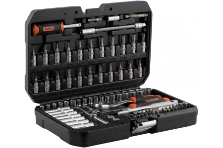Набор торцевых головок и принадлежностей (1/4"; 91 предмет) АвтоDело 39871 16196
