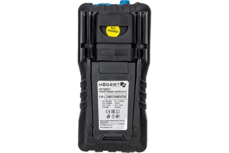 Цифровой профессиональный мультиметр HOEGERT TECHNIK с технологией SMART HT1E601