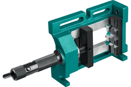 Станочные трехсторонние сверлильные тиски KRAFTOOL 100 мм 32716-100