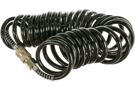Шланг спиральный (6 м; 8х10 мм; 12 атм) для пневмоинструмента АвтоDело 42406 14818