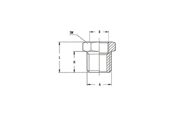 Переходник конус мама 1/2" - папа 3/4" 1217/7 270/9 M3/4*F1/2 GAV 27809