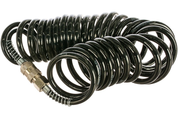Шланг спиральный (6 м; 8х10 мм; 12 атм) для пневмоинструмента АвтоDело 42406 14818